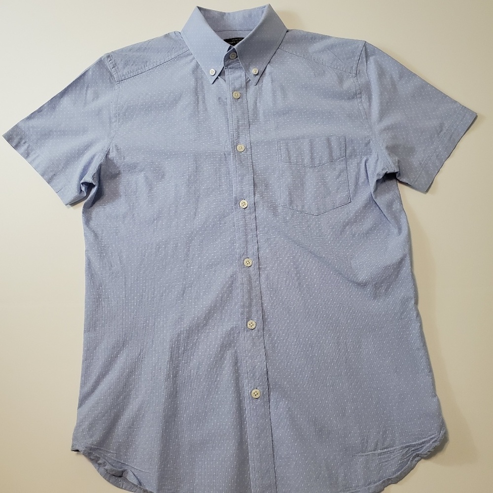 MOSSIMO Men's short sleeve casual/dress shirt. S/P - Picture 2 of 8